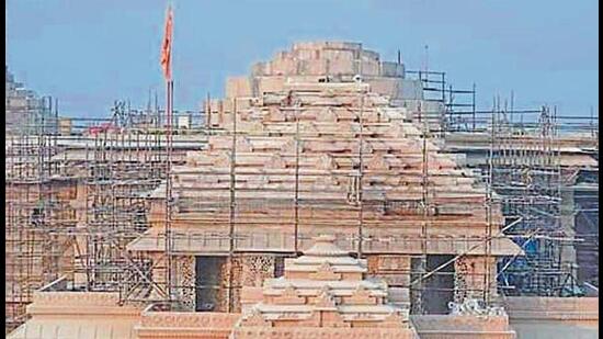 The Ram temple in Ayodhya. (FILE PHOTO) The Ram temple in Ayodhya. (FILE PHOTO)