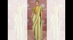Abu Jani and Sandeep Khosla dressed supermodel Gigi Hadid in an ivory chikankari sari last year. Abu Jani and Sandeep Khosla dressed supermodel Gigi Hadid in an ivory chikankari sari last year.