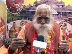 Ram Janmabhoomi Teerth Kshetra chief priest Acharya Satyendra Das.(ANI) Ram Janmabhoomi Teerth Kshetra chief priest Acharya Satyendra Das.(ANI)