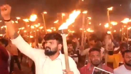 Karnataka Congress unit holds massive protest against Assam CM in Bengaluru Karnataka Congress unit holds massive protest against Assam CM in Bengaluru