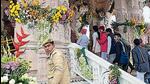 Devotees moving in a queue at the Ram temple in Ayodhya on Wednesday. (Manish Chandra Pandey/HT Photo) Devotees moving in a queue at the Ram temple in Ayodhya on Wednesday. (Manish Chandra Pandey/HT Photo)