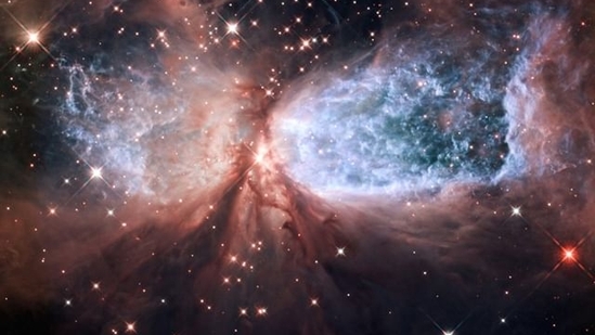 This NASA pic shows a 'celestial snow angel soaring in space’. (Instagram/@nasa) This NASA pic shows a 'celestial snow angel soaring in space’. (Instagram/@nasa)