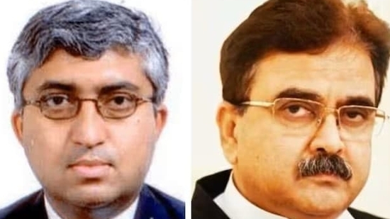 Justice Soumen Sen and Justice Abhijit Gangopadhyay (right). Justice Soumen Sen and Justice Abhijit Gangopadhyay (right).