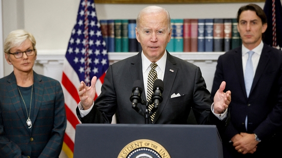  Joe Biden urges lawmakers to back his $61.4 billion border plan. REUTERS/Jonathan Ernst/File Photo(REUTERS)