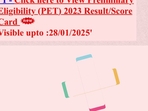 UPSSSC declares UP PET 2023 results, check now UPSSSC declares UP PET 2023 results, check now