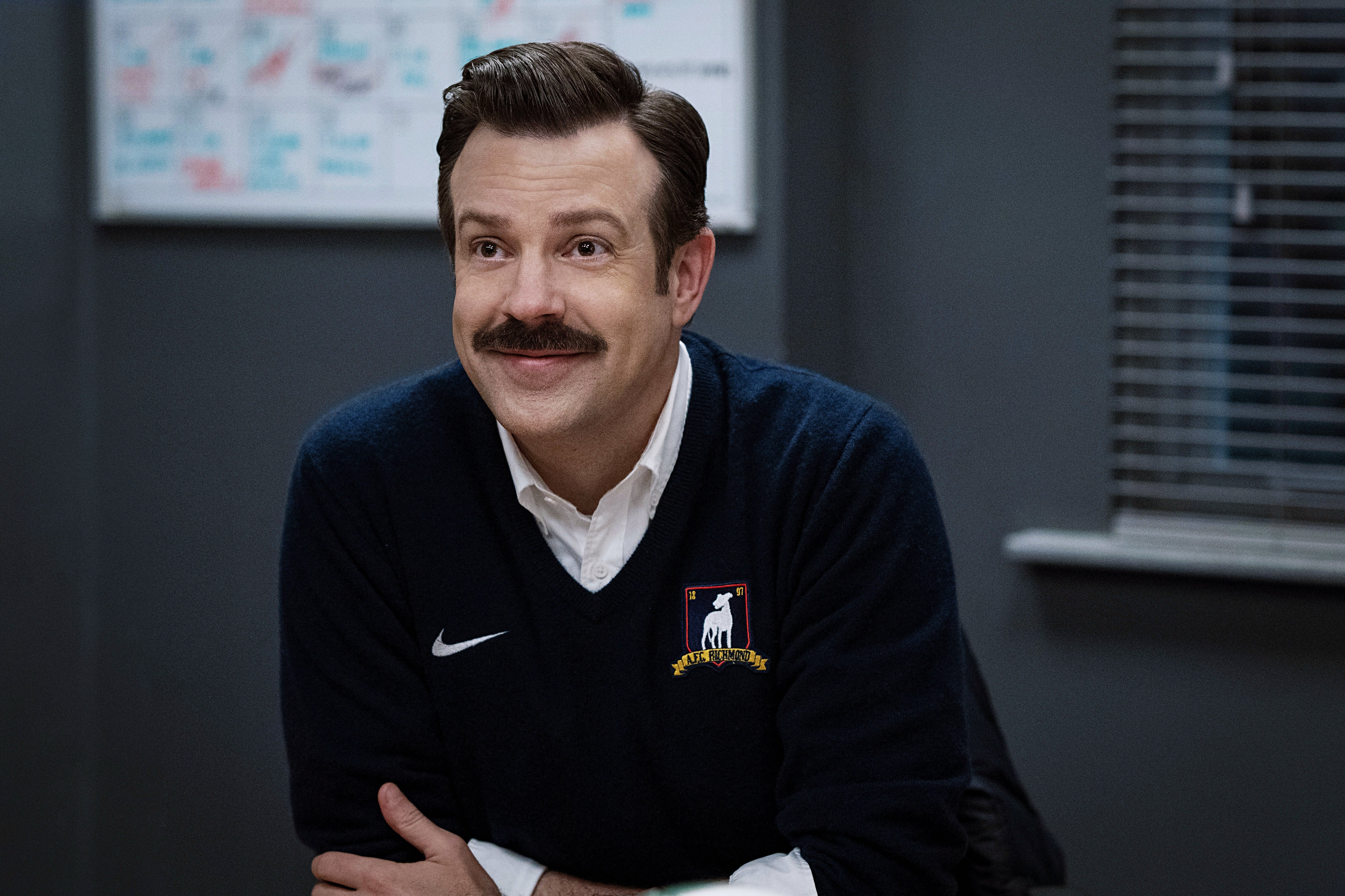 Ted Lasso starred Jason Sudeikis. Ted Lasso starred Jason Sudeikis.