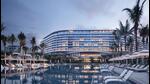 A representational image of the five-star hotel that will be built at the Film City along the Yamuna Expressway. (HT Photo) A representational image of the five-star hotel that will be built at the Film City along the Yamuna Expressway. (HT Photo)
