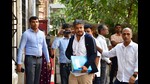 NCP MLA Rohit Pawar arrives at the Directorate of Enforcement (ED) office in Ballard Pier on Thursday. (Bhushan Koyande/HT Photo) NCP MLA Rohit Pawar arrives at the Directorate of Enforcement (ED) office in Ballard Pier on Thursday. (Bhushan Koyande/HT Photo)