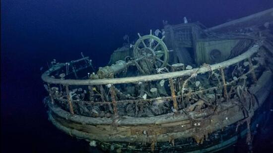 (The Falklands Maritime Heritage Trust / National Geographic) (The Falklands Maritime Heritage Trust / National Geographic)