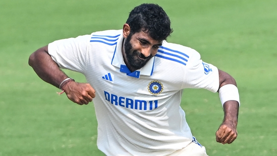 The reaction from Jasprit Bumrah after Pope's wicket said it all. He would later go on to state that he didn't plan to bowl a “magical delivery” but boy the ball left his hand like a spell from a magician's wand.(AFP)