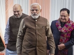 PM Narendra Modi, HM Amit Shah and BJP President JP Nadda PM Narendra Modi, HM Amit Shah and BJP President JP Nadda