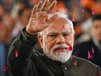 Prime Minister Narendra Modi predicted on Monday that the NDA will cross the 400 mark in the 2024 Lok Sabha elections.(HT File Photo/Sanchit Khanna) Prime Minister Narendra Modi predicted on Monday that the NDA will cross the 400 mark in the 2024 Lok Sabha elections.(HT File Photo/Sanchit Khanna)