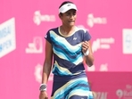 Rutuja Bhosale was the first of the lot to take the court and she was clinical in a 6-4, 7-5 victory against Thailand’s Peangtarn Plipuech Rutuja Bhosale was the first of the lot to take the court and she was clinical in a 6-4, 7-5 victory against Thailand’s Peangtarn Plipuech