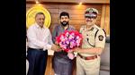 Fatehchand Ranka, Murlidhar Mohol with new CP Amitesh Kumar. (HT PHOTO) Fatehchand Ranka, Murlidhar Mohol with new CP Amitesh Kumar. (HT PHOTO)