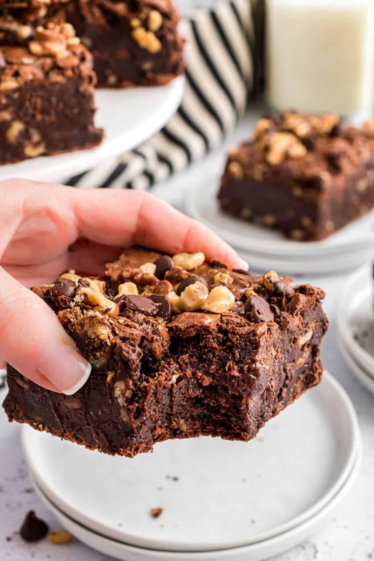 Chocolate walnut brownie(Pinterest) Chocolate walnut brownie(Pinterest)