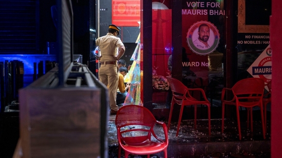 The place where Abhishek Ghosalkar was shot dead.(HT) The place where Abhishek Ghosalkar was shot dead.(HT)