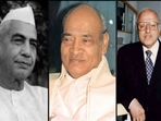 Former prime ministers Narasimha Rao (centre), Chaudhary Charan Singh and agricultural scientist MS Swaminathan Former prime ministers Narasimha Rao (centre), Chaudhary Charan Singh and agricultural scientist MS Swaminathan