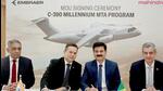 Embraer and Mahindra will engage with IAF to identify the next steps of the medium transport aircraft (MTA) programme. (Mahindra Group | Official X account) Embraer and Mahindra will engage with IAF to identify the next steps of the medium transport aircraft (MTA) programme. (Mahindra Group | Official X account)