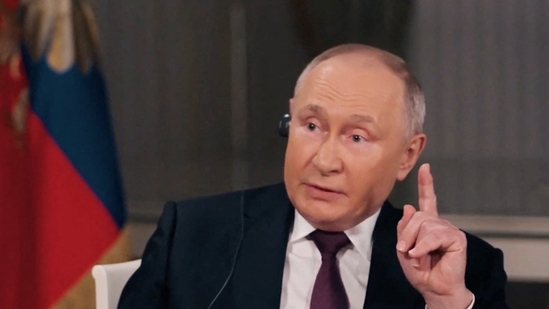 Russian President Vladimir Putin(via REUTERS)