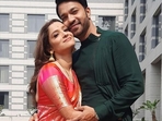 Vicky Jain with wife, actor Ankita Lokhande Vicky Jain with wife, actor Ankita Lokhande