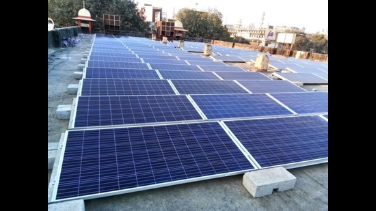 The environment in Jhansi is extremely conducive for solar power production. (For Representation) The environment in Jhansi is extremely conducive for solar power production. (For Representation)