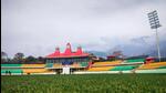 HPCA officials said the issues highlighted during the World Cup regarding the outfield have been effectively addressed. (HT Photo) HPCA officials said the issues highlighted during the World Cup regarding the outfield have been effectively addressed. (HT Photo)