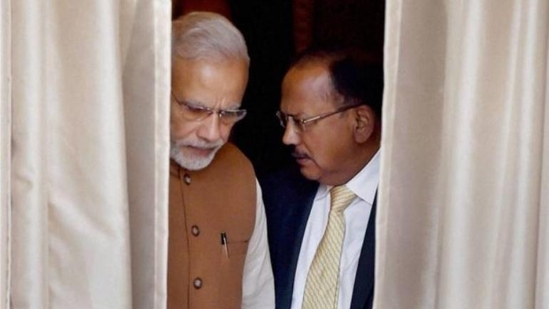 Prime Minister Narendra Modi and National Security Advisor Ajit Doval. Prime Minister Narendra Modi and National Security Advisor Ajit Doval.