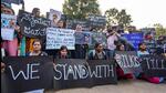 Activists hold placards in support of Bilkis Bano during a protest, at freedom park in Bengaluru, in January 2024. (PTI) Activists hold placards in support of Bilkis Bano during a protest, at freedom park in Bengaluru, in January 2024. (PTI)