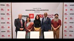 Delegates during an event for the launch of educational collaboration among global universities held at Chandigarh. (HT PHOTO) Delegates during an event for the launch of educational collaboration among global universities held at Chandigarh. (HT PHOTO)