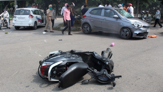 Citizens are usually blamed for a crash. However, this mindset fails to assess if the road design is safe to begin with (HT File Photo) Citizens are usually blamed for a crash. However, this mindset fails to assess if the road design is safe to begin with (HT File Photo)