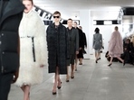 Models present creations by Michael Kors during New York Fashion Week. (Photo by Charly TRIBALLEAU / AFP) Models present creations by Michael Kors during New York Fashion Week. (Photo by Charly TRIBALLEAU / AFP)