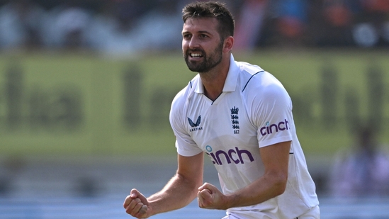With three crucial wickets, pacer Mark Wood emerged as the pick of the bowlers for England(AFP)