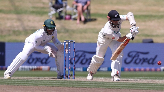 New Zealand's Kane Williamson plays a shot(AFP) New Zealand's Kane Williamson plays a shot(AFP)