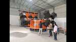 An inside view of a new water tank manufacturing plant set up in Naini in Prayagraj. (HT file) An inside view of a new water tank manufacturing plant set up in Naini in Prayagraj. (HT file)