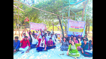 Awaiting stipend, PhD scholars launch protest Awaiting stipend, PhD scholars launch protest