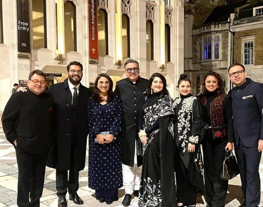Boman Irani at the Gala Dinner hosted by the Indian High Commission in London during the Indo-UK Summit 2024.(Instagram/@boman_irani) Boman Irani at the Gala Dinner hosted by the Indian High Commission in London during the Indo-UK Summit 2024.(Instagram/@boman_irani)