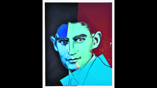 Franz Kafka (1980), a pop art work by Andy Warhol, will feature in the Kafka: Making of an Icon exhibition at Oxford University from May 30. (Courtesy Whitney Museum of American Art) Franz Kafka (1980), a pop art work by Andy Warhol, will feature in the Kafka: Making of an Icon exhibition at Oxford University from May 30. (Courtesy Whitney Museum of American Art)