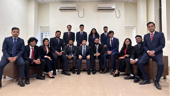The average salary offered to the batch stood at INR 29.89 lakhs per annum with the highest domestic offer of INR 75 lakhs per annum from the BFSI sector.(Handout) The average salary offered to the batch stood at INR 29.89 lakhs per annum with the highest domestic offer of INR 75 lakhs per annum from the BFSI sector.(Handout)