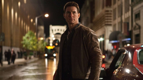 Tom Cruise as Jack Reacher in the film adaptation of the books. Tom Cruise as Jack Reacher in the film adaptation of the books.