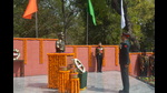 Tributes being paid to Maj Gen Syed Mahdi Hasnain on Sunday. (HT) Tributes being paid to Maj Gen Syed Mahdi Hasnain on Sunday. (HT)