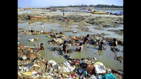 The report, based on sample checks at 98 points of several rivers including Ganga, Sone and Kosi in 27 districts showed excessive presence of faecal coliform bacteria in water. (Representative image) The report, based on sample checks at 98 points of several rivers including Ganga, Sone and Kosi in 27 districts showed excessive presence of faecal coliform bacteria in water. (Representative image)