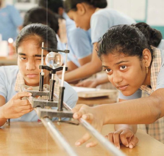 Students busy conducting experiments in the school. (Representative Image)(Handout) Students busy conducting experiments in the school. (Representative Image)(Handout)