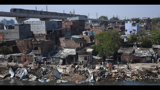 Demolished structures in Akbar Nagar (Deepak Gupta)