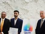 The logo designed by Aman Narayan, a second-year student at the School of Communication, World University of Design was selected as the winner of the challenge. (Handout) The logo designed by Aman Narayan, a second-year student at the School of Communication, World University of Design was selected as the winner of the challenge. (Handout)