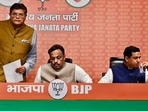 BJP's announces first list for Lok Sabha elections.(HT Photo/Raj k Raj) BJP's announces first list for Lok Sabha elections.(HT Photo/Raj k Raj)