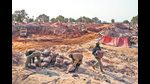 Miners move bags of cobalt at a mining site in Congo. In 2023, this country supplied three-quarters of the world’s cobalt, with children as young as six working in such mines. (Getty Images) Miners move bags of cobalt at a mining site in Congo. In 2023, this country supplied three-quarters of the world’s cobalt, with children as young as six working in such mines. (Getty Images)