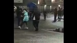 A screen grab from the viral video showing women being thrashed near Lohia crossing on Saturday night (Sourced) A screen grab from the viral video showing women being thrashed near Lohia crossing on Saturday night (Sourced)