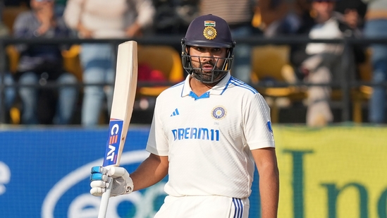 Rohit Sharma brought his half-century and remained unbeaten on 52, while Shubman Gill also raced to 26 by the end of day's play, as India reached 135/1 at Stumps(PTI)