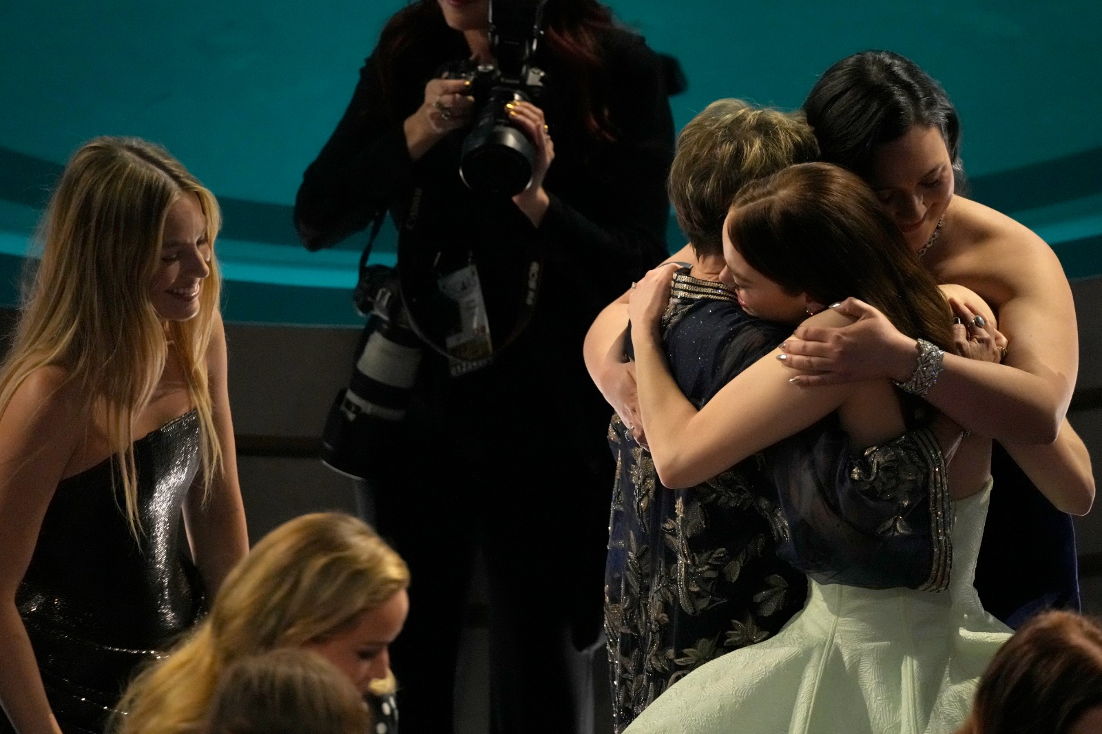 Best Actress nominees had a special moment at the Oscars. Best Actress nominees had a special moment at the Oscars.