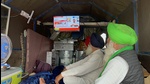 Protesting farmers have converted trailers attached to tractors into temporary homes at Shambhu. (HT Photo) Protesting farmers have converted trailers attached to tractors into temporary homes at Shambhu. (HT Photo)